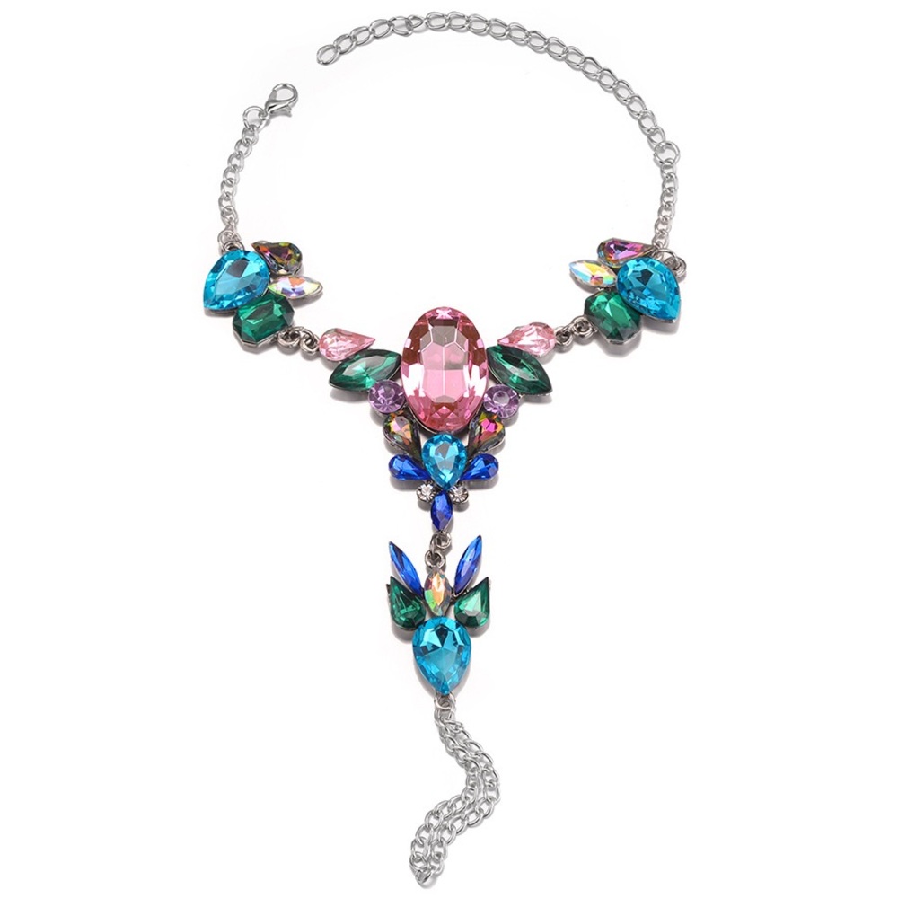 Beautiful Rhinestone Anklet - Picture 2 of 4